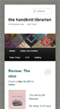 Mobile Screenshot of handknitlibrarian.net